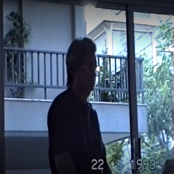 Ο Κώστας Λούστας ζωγραφίζει τον Άλκη Μπαλτά